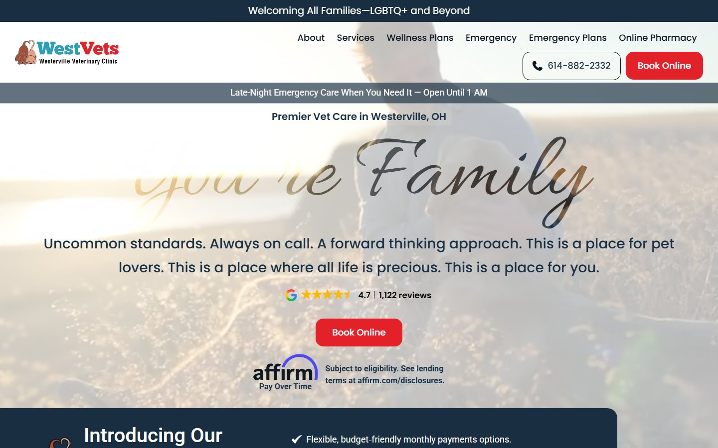 Westerville Veterinary Clinic&rsquo;s homepage